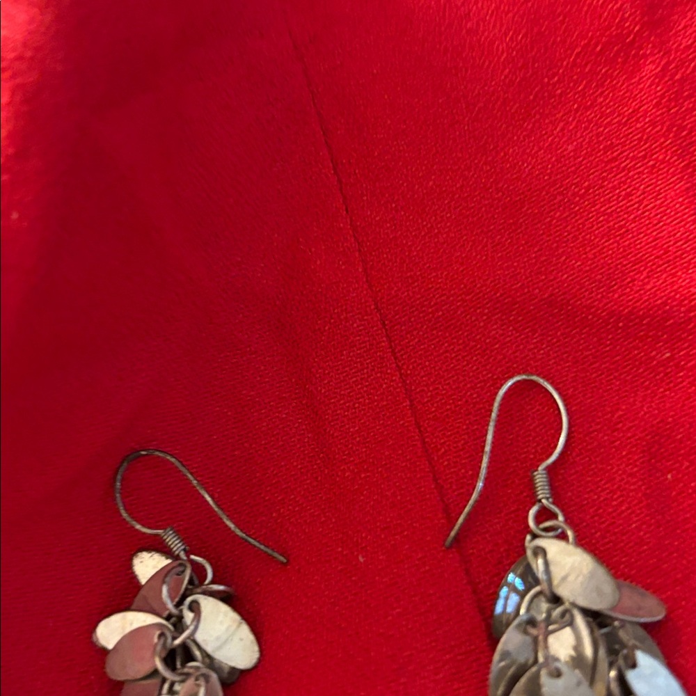 Multi Layer Vintage Dangle Earrings - image 2